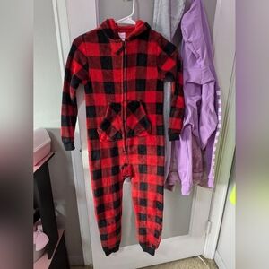 cat & jack girls zip onesie